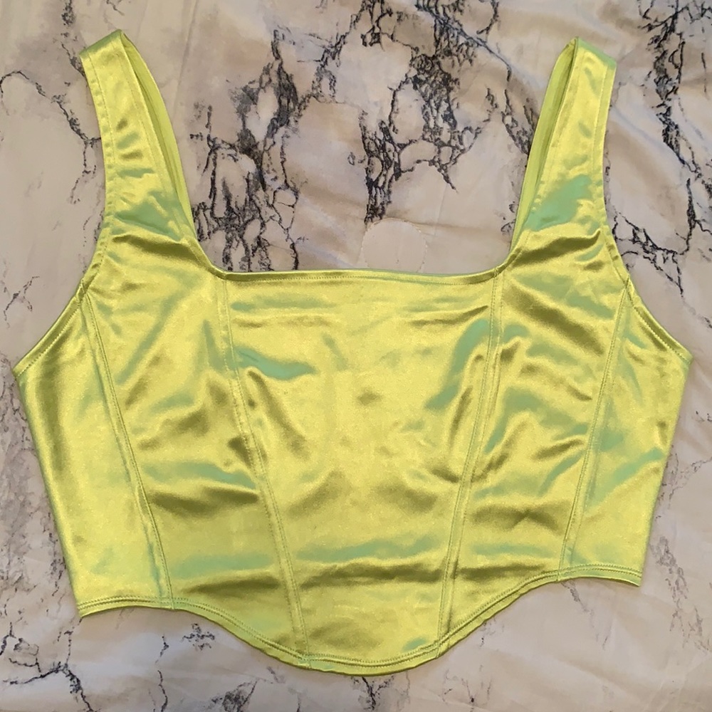 Bright summer crop top